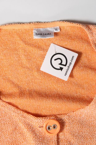 Дамска жилетка Gina Laura, Размер XL, Цвят Оранжев, Цена 6,96 лв.