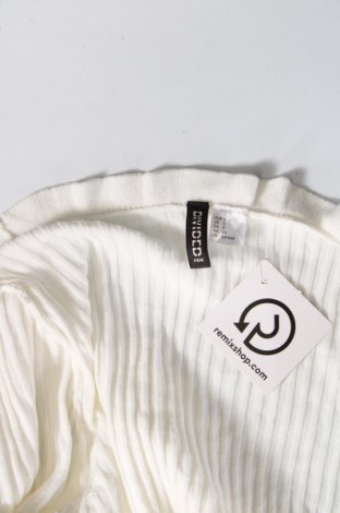Дамска жилетка H&M Divided, Размер S, Цвят Бял, Цена 29,00 лв.