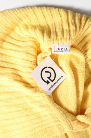 Γυναικεία ζακέτα Lucia, Μέγεθος XL, Χρώμα Κίτρινο, Τιμή 3,59 €