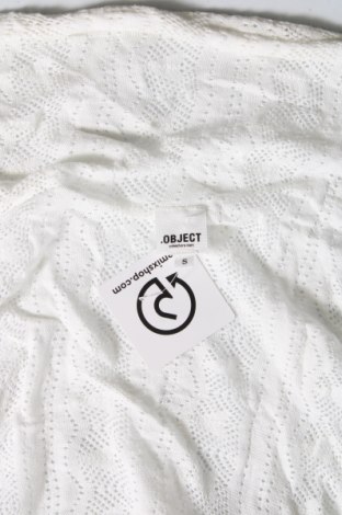 Γυναικεία ζακέτα Object, Μέγεθος S, Χρώμα Λευκό, Τιμή 2,33 €