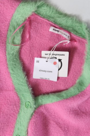 Γυναικεία ζακέτα Sinsay, Μέγεθος XL, Χρώμα Ρόζ , Τιμή 7,11 €