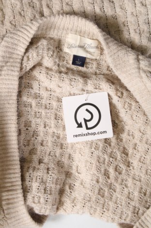 Damen Strickjacke Universal Thread, Größe L, Farbe Beige, Preis 8,07 €