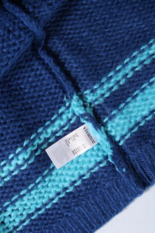 Damen Strickjacke Vivance, Größe M, Farbe Blau, Preis 4,98 €