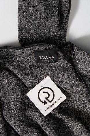 Дамска жилетка Zara Knitwear, Размер S, Цвят Сив, Цена 6,40 лв.