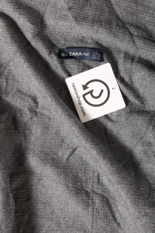 Дамска жилетка Zara Knitwear, Размер M, Цвят Сив, Цена 7,20 лв.