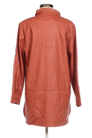 Дамска кожена риза Threadbare, Размер L, Цвят Кафяв, Цена 8,40 лв.