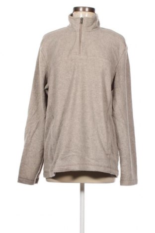 Γυναικεία μπλούζα fleece Croft & Barrow, Μέγεθος M, Χρώμα  Μπέζ, Τιμή 3,38 €