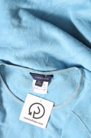 Γυναικεία μπλούζα fleece Lands' End, Μέγεθος L, Χρώμα Μπλέ, Τιμή 5,05 €