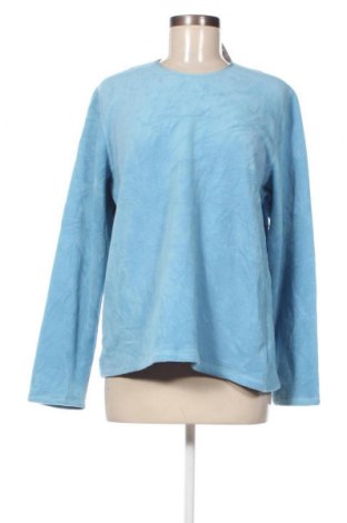Damen Fleece Shirt Lands' End, Größe L, Farbe Blau, Preis 5,42 €