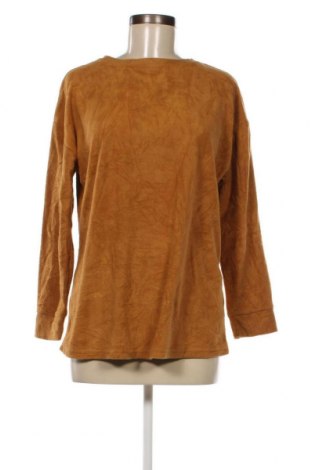 Дамска поларена блуза MissLook, Размер L, Цвят Оранжев, Цена 9,31 лв.