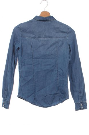 Damenbluse Bershka, Größe XS, Farbe Blau, Preis € 3,13