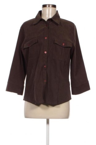 Γυναικείο πουκάμισο Departure, Μέγεθος M, Χρώμα Καφέ, Τιμή 1,63 €