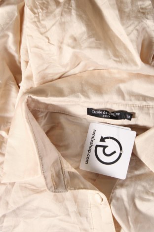 Γυναικείο πουκάμισο Drole De Copine, Μέγεθος M, Χρώμα  Μπέζ, Τιμή 15,46 €