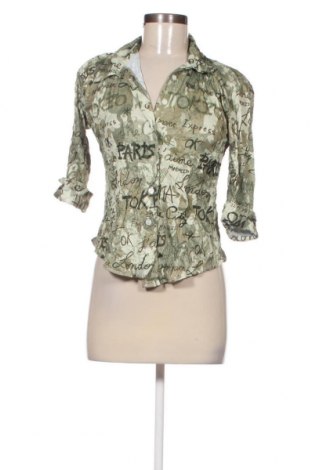 Γυναικείο πουκάμισο Magna, Μέγεθος L, Χρώμα Πράσινο, Τιμή 3,09 €