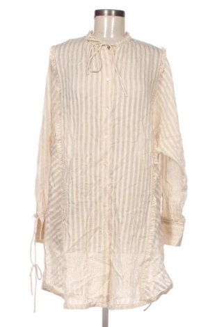 Дамска риза Massimo Dutti, Размер M, Цвят Бежов, Цена 34,00 лв.
