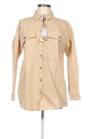 Γυναικείο πουκάμισο Noisy May, Μέγεθος XS, Χρώμα  Μπέζ, Τιμή 9,90 €