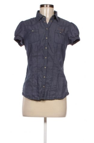 Γυναικείο πουκάμισο Q/S by S.Oliver, Μέγεθος S, Χρώμα Μπλέ, Τιμή 14,85 €