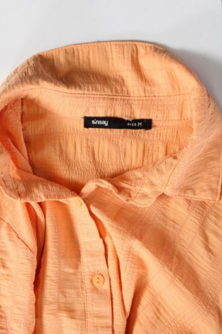 Γυναικείο πουκάμισο Sinsay, Μέγεθος M, Χρώμα Πορτοκαλί, Τιμή 2,57 €