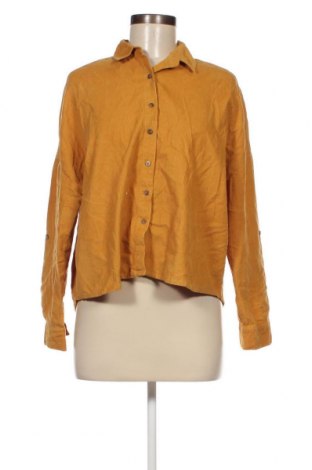 Γυναικείο πουκάμισο Stradivarius, Μέγεθος M, Χρώμα Κίτρινο, Τιμή 4,02 €