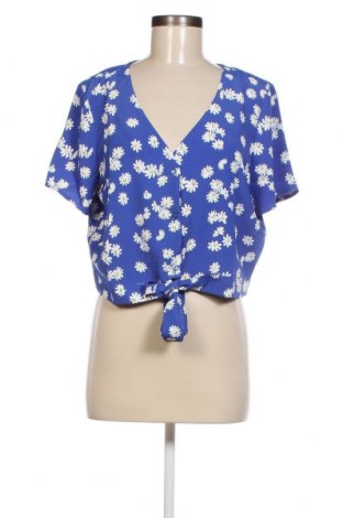 Γυναικείο πουκάμισο Vero Moda, Μέγεθος L, Χρώμα Μπλέ, Τιμή 13,40 €