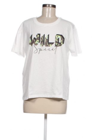 Γυναικείο t-shirt Esqualo, Μέγεθος S, Χρώμα Λευκό, Τιμή 17,01 €
