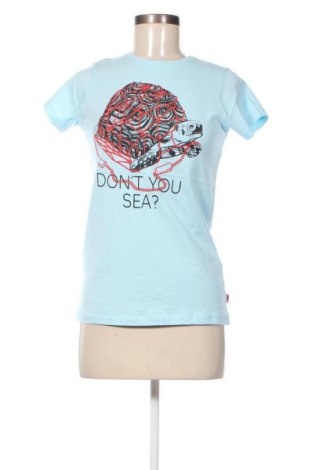 Γυναικείο t-shirt Rock Angel, Μέγεθος XS, Χρώμα Μπλέ, Τιμή 5,73 €