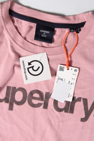 Γυναικείο t-shirt Superdry, Μέγεθος M, Χρώμα Σάπιο μήλο, Τιμή 18,04 €