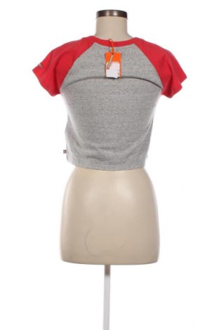 Γυναικείο t-shirt Superdry, Μέγεθος XL, Χρώμα Γκρί, Τιμή 18,04 €