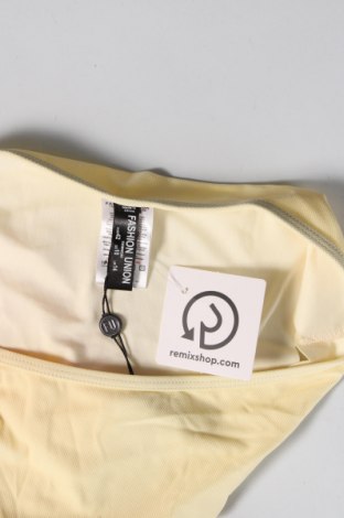 Γυναικείο μαγιό Fashion Union, Μέγεθος L, Χρώμα Κίτρινο, Τιμή 6,60 €