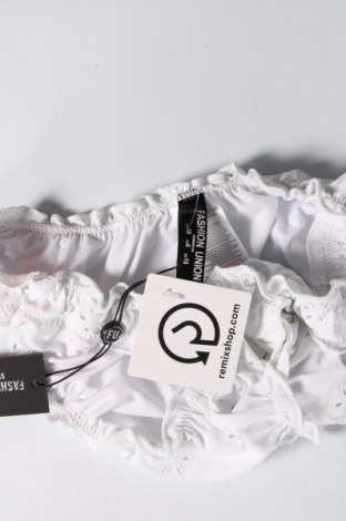 Costum de baie de damă Fashion Union, Mărime M, Culoare Alb, Preț 30,26 Lei