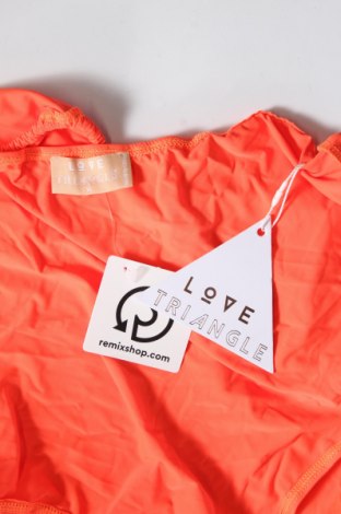 Damen-Badeanzug Love Triangle, Größe XL, Farbe Orange, Preis 18,47 €