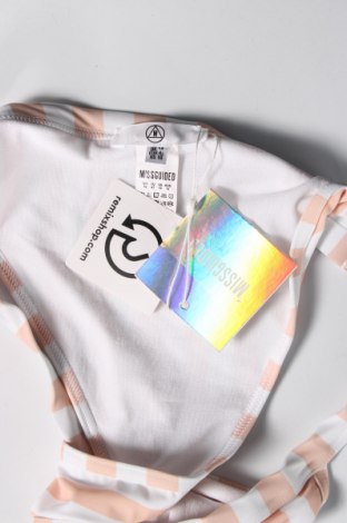 Damen-Badeanzug Missguided, Größe L, Farbe Weiß, Preis 2,49 €