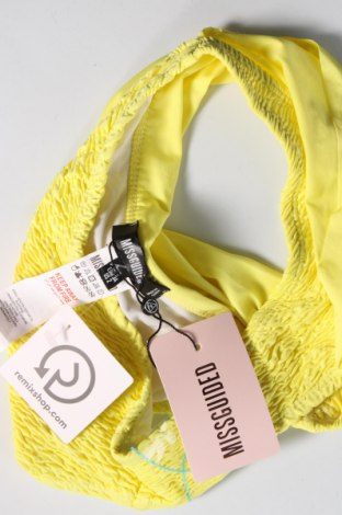 Γυναικείο μαγιό Missguided, Μέγεθος XS, Χρώμα Κίτρινο, Τιμή 11,86 €