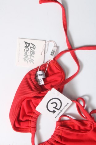 Γυναικείο μαγιό Public Desire, Μέγεθος XL, Χρώμα Κόκκινο, Τιμή 14,43 €
