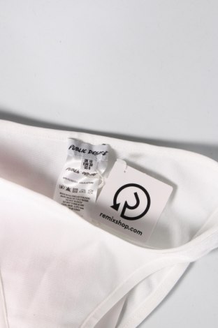 Damen-Badeanzug Public Desire, Größe M, Farbe Weiß, Preis 3,56 €