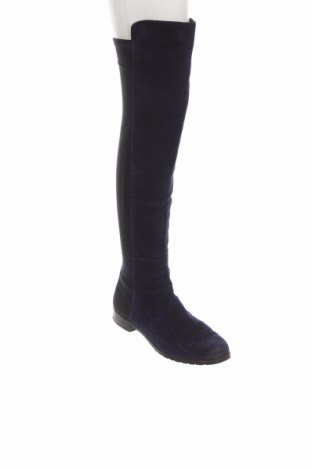 Γυναικείες μπότες Stuart Weitzman, Μέγεθος 43, Χρώμα Μπλέ, Τιμή 219,59 €