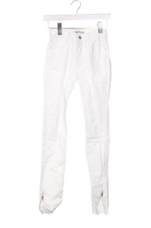 Damskie jeansy, Rozmiar XS, Kolor Biały, Cena 18,55 zł