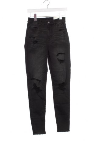 Damskie jeansy American Eagle, Rozmiar XS, Kolor Czarny, Cena 44,06 zł
