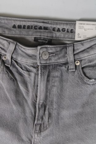 Damskie jeansy American Eagle, Rozmiar XS, Kolor Szary, Cena 231,89 zł