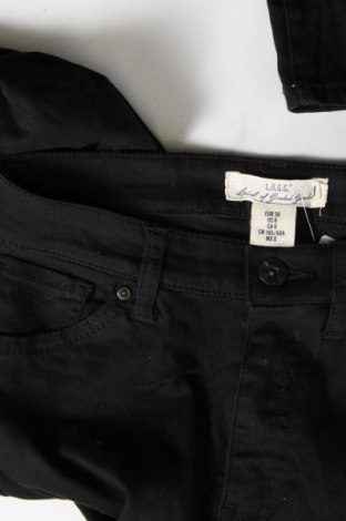 Дамски дънки H&M L.O.G.G., Размер XS, Цвят Черен, Цена 29,00 лв.