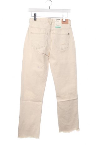 Дамски дънки Pepe Jeans, Размер S, Цвят Екрю, Цена 27,37 лв.