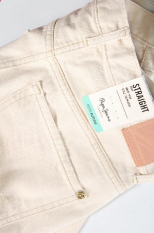 Дамски дънки Pepe Jeans, Размер M, Цвят Екрю, Цена 17,71 лв.