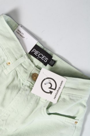 Damen Jeans Pieces, Größe XXS, Farbe Grün, Preis 35,05 €