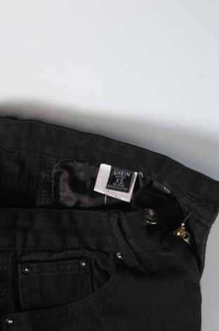 Γυναικείο Τζίν SHEIN, Μέγεθος XS, Χρώμα Μαύρο, Τιμή 3,41 €
