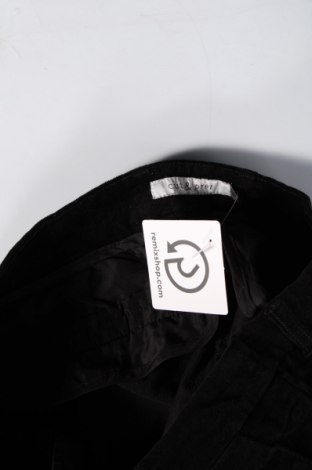 Γυναικείο κοτλέ παντελόνι, Μέγεθος M, Χρώμα Μαύρο, Τιμή 2,87 €