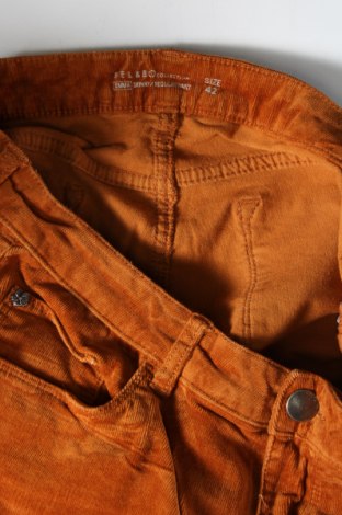 Γυναικείο κοτλέ παντελόνι Bel&Bo, Μέγεθος L, Χρώμα Καφέ, Τιμή 3,59 €