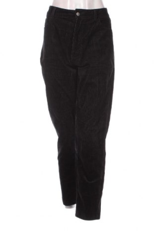 Γυναικείο κοτλέ παντελόνι Bik Bok, Μέγεθος XL, Χρώμα Μαύρο, Τιμή 17,94 €