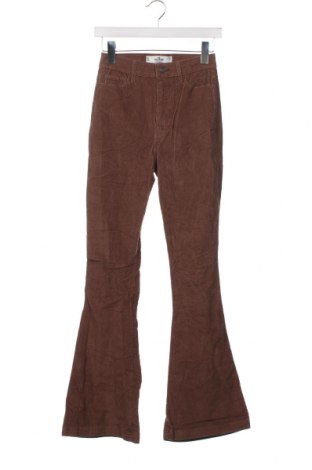 Γυναικείο κοτλέ παντελόνι Hollister, Μέγεθος S, Χρώμα Καφέ, Τιμή 4,49 €