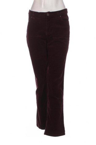 Γυναικείο κοτλέ παντελόνι Noom, Μέγεθος L, Χρώμα Βιολετί, Τιμή 2,73 €
