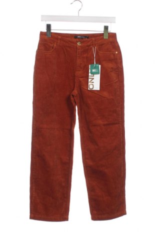 Дамски джинси ONLY, Размер XS, Цвят Оранжев, Цена 14,58 лв.